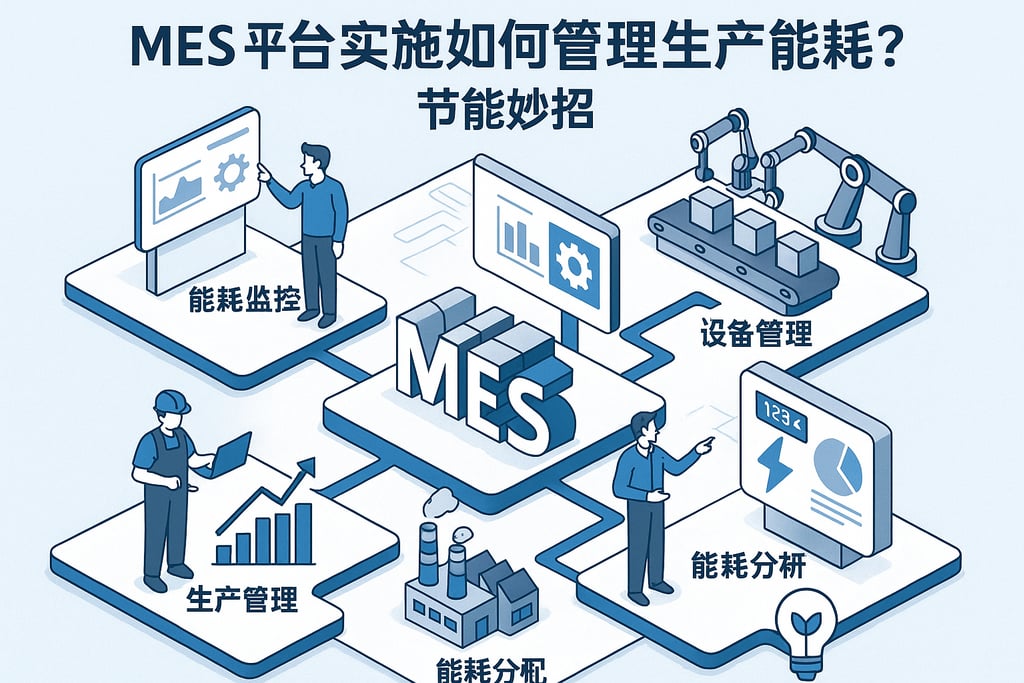MES 平台实施如何管理生产能耗？节能妙招